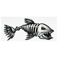 thumbnail image 3 of 2 Pieces Fish Mouth Stickers Skeleton Fish Stickers Fishing Boat Canoe Kayak Graphics Accessories, 3 of 6