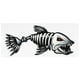 thumbnail image 3 of Pegatina 2 Piezas Peces Dientes Pegatinas Boca Pez Esqueleto Pegatinas Barco de Pesca Canoa Kayak Gr TOMSHOO Pegatina, 3 of 7