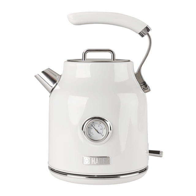 Hervidor eléctrico Haden Dorset 1.7L de acero inoxidable, color marfil