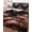 Navy, Scarlet, White, Gold, variant on Quilts Queen Size Bedding Set, Eagle American Flag Reversible Summer Quilt 3 Pieces, Independence Day Retro USA Flag Lightweight Bedspreads Coverlets with 2 Pillow Shams for All Seasons