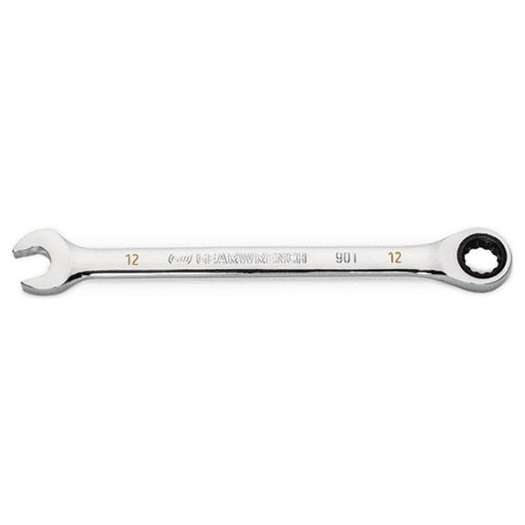 GearWrench 12mm 90T 12 PT Combi Ratchet Wrench
