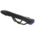 thumbnail image 4 of Funda de asiento de bicicleta universal transpirable, negra y azul, para una experiencia de ciclismo sin problemas Mejora la comodidad de la bicicleta de montaña, 4 of 8