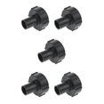 thumbnail image 1 of Riwesomey IBC Tote Tank Adapter Coarse Thread Fitting Tank Connector Black  Water Type2 NO2, 1 of 1