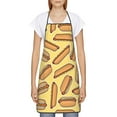 thumbnail image 2 of Gaeub Hot Dogs Print Apron for Men and Women,Waterproof Apron for Cooking,Dishwashing, Lab, Butcher, Dog Grooming, 2 of 7