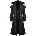 thumbnail image 2 of Gothic Vintage Halloween Costume Dark Pattern Outfit for Themed Party, 2 of 5