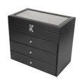 thumbnail image 1 of Eyeglasses Storage Box,Sunglasses Case Four Layers Sunglass Storage Case Sunglasses Case Maximized Efficiency, 1 of 14