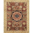 thumbnail image 1 of Ahgly Company Indoor Rectangle Abstract Fire Brick Red Abstract Area Rugs, 2' x 3', 1 of 6