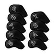 thumbnail image 4 of 9 piezas Golf Club Head cubos Anti Scratch Golf Supplies Accesorios premium Negro, 4 of 8