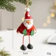 thumbnail image 3 of Christmas Retro Figurines Ornament Santa Claus Snowman Sleigh Tree Resin Decoration for Fairy Garden Doll House Home Decor, 3 of 5