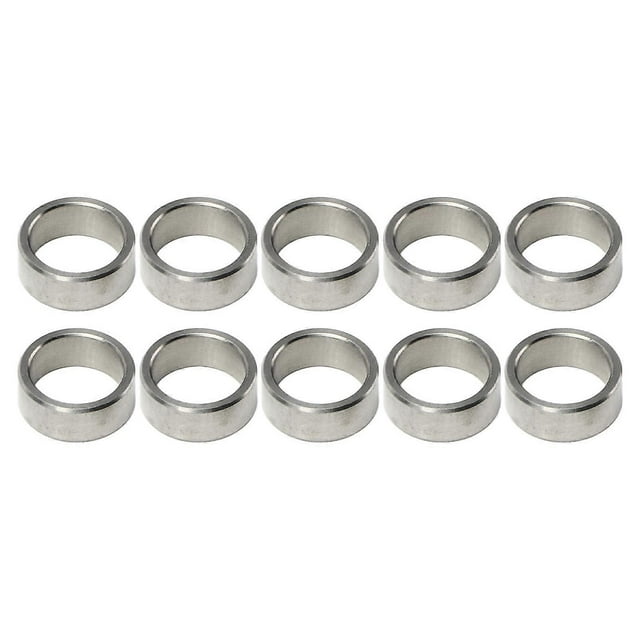 10Pcs Washer Spacer 15mm OD 12mm ID Stainless Steel Hardware Accessory Part Set Kit3515-0015-0060