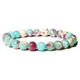 thumbnail image 2 of Jumpingount unisex de cuentas de piedra natural de moda artesanía fina pulseras fáciles de usar para mujeres Ropa, zapatos y accesorios Miscelánea Hematites, 2 of 6