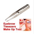 thumbnail image 2 of Con LED Light Arrow string ceja clip Glow string ceja herramienta de reparación de cejas de acero inoxidable pinzas de cejas de belleza especial con clip de ceja ligero, 2 of 3