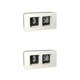 thumbnail image 1 of Bewildely Flip Down Clock Desk Auto Digital Sweep Black Wall Silent Clocks Non Ticking Tipo 1 2piezas, 1 of 1