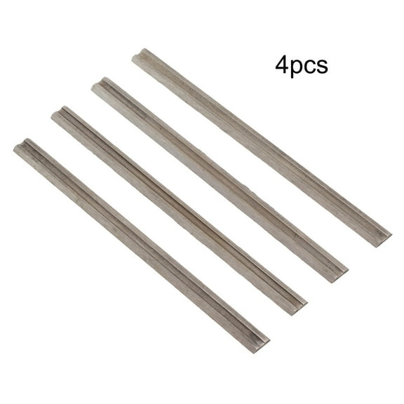 HSS Planer Blades 82mm for MKT DKP180 18V Cordless LXT Power Tools, 4-Piece Set, Reversible Disposable Cutting Blades