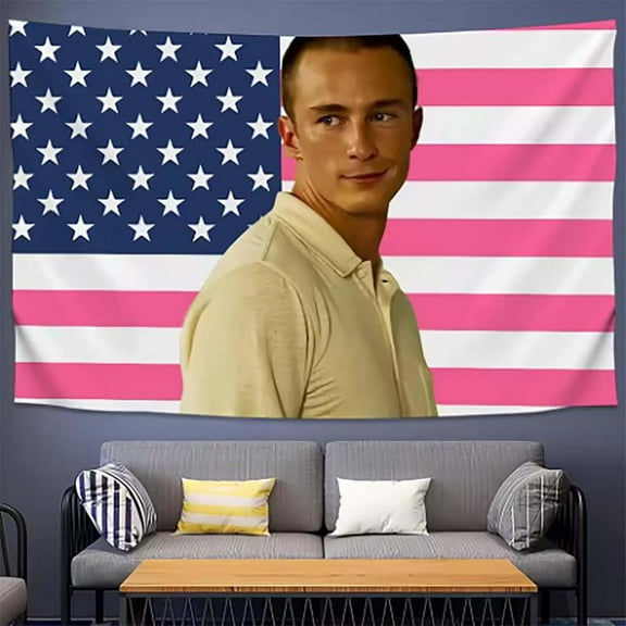 Rafe Cameron Tapestry,Aesthetic Wall Decor Fabric for Bedroom, Dorm Background, Home And Garden Banner Tapestry, Art Decor