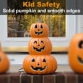 thumbnail image 6 of Active Mind Ltd 14 Inch Halloween Pumpkin LED Jack O' Lantern, Waterproof Scary Halloween Decor for Haunted House, Graveyard, Lawn, Pathway | Terrifying Yard Display, 6 of 7