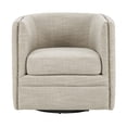 thumbnail image 2 of Gracie Mills Alisa Classic Low-Back Tufted Swivel Chair - GRACE-8256, 2 of 3