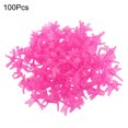 thumbnail image 1 of 100Pcs Garden Tools Stem Clips Grow Upright Orchid Plastic Mini Stalks Flower Rose Red, 1 of 6