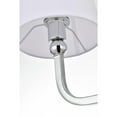 thumbnail image 4 of Living District Colson 2 light Chrome and Clear Bath Sconce, 4 of 6