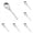 A 6Pack, variant on 6Pcs Hammered Teaspoons ,Stainless Steel Modern Silverware Flatware Dessert Spoons For Home, Kitchen, Restaurant, Round Edge Mirror Polished Premium Hammered Coffee Spoons,Brightly Mirror Polished