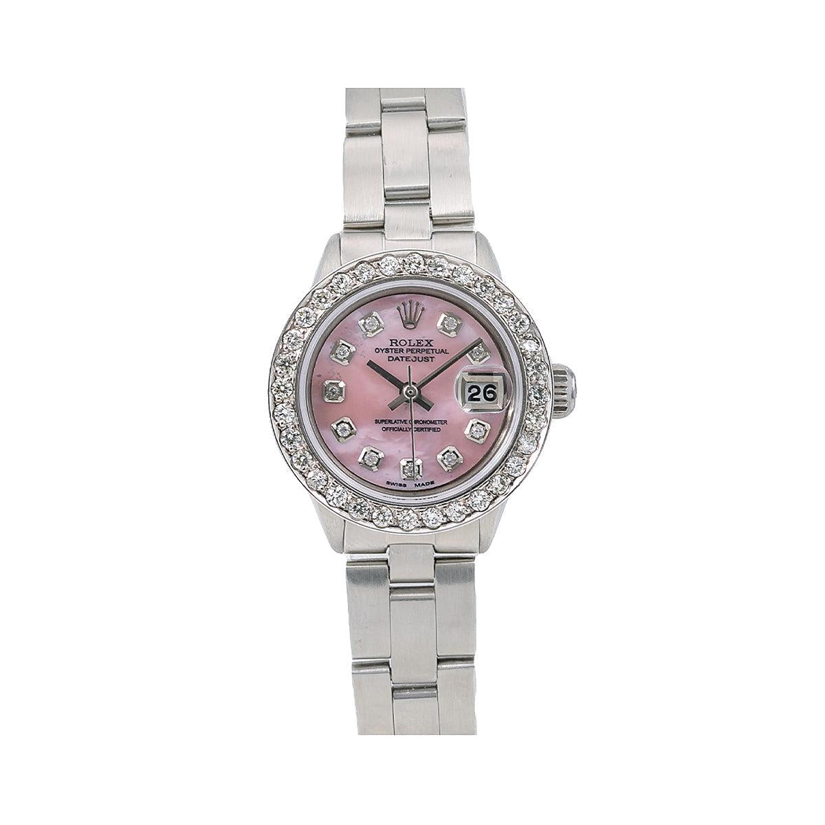Pre-Owned Rolex Oyster Perpetual Datejust 6916 26mm, Pink 