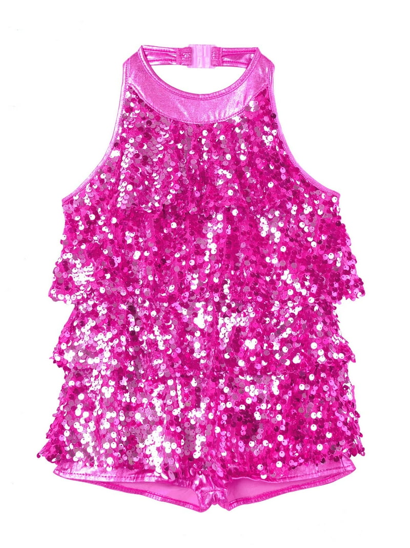 jazz sequin halter dress Purple Sequin Halter Dress