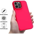 thumbnail image 4 of Entronix Silicone Case Compatible with iPhone 16 Plus, Soft-Touch Protective Cover, Hot Pink, 4 of 5
