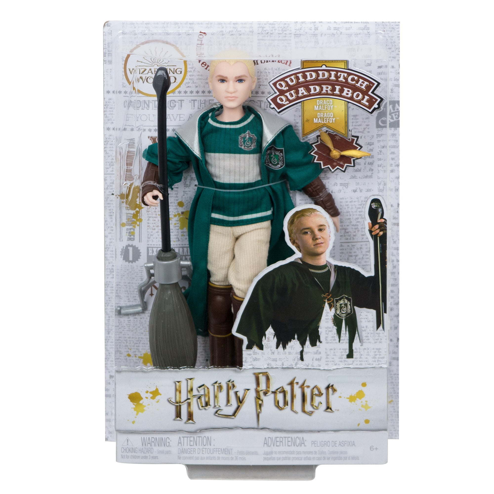  Funko - Harry Potter-Draco Malfoy Quidditch Figurine,  Multicoloured, 6881 : Toys & Games