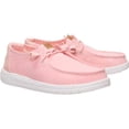 thumbnail image 2 of HEYDUDE Women Wendy Chambray Grid , Pale Pink, 8, 2 of 6