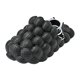 thumbnail image 2 of Divertidas zapatillas con burbujas, sandalias deslizantes, zapatos antideslizantes, zapatillas de SPA para el hogar, baño, y niñas Negro 31-32 CUTICAT Chanclas Sandalias Chanclas, 2 of 8