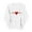 White, variant on ZHYou Women Valentine's Day T-Shirts V-Neck Valentine's Day Printed Long Sleeve Loose Fit Casual Soft Spring Summer Tops,White,XL