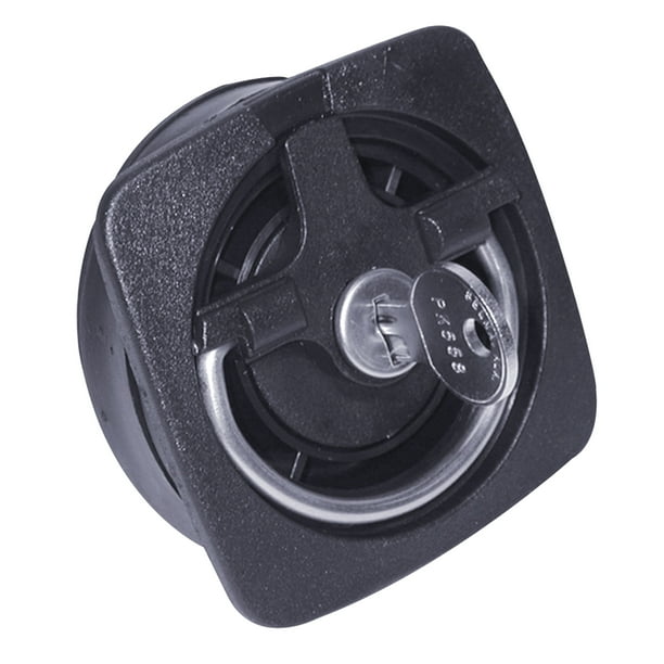 TH Marine RL1DP Recessed Rotating Lid Lock Black