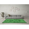thumbnail image 3 of Ahgly Company Indoor Square Persian Emerald Green Traditional Area Rugs, 7' Square, 3 of 4