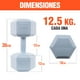 thumbnail image 5 of Mancuernas Pesas Hexagonales 12.5kg Altera Entrenamiento 2pz, 5 of 6