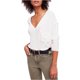 thumbnail image 1 of Free People - Camiseta básica Golden Gate para mujer, color blanco, talla mediana Free People Camiseta básica, 1 of 1