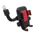 thumbnail image 4 of Anvazise Motorcycle Scooter Universal 360 Degree Rotation Rear Mirror Phone Holder Mount Black One Size, 4 of 8