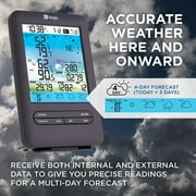 Logia ProWeatherLive Wireless Weather Station with 4-Day Forecast & Solar Power