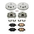 thumbnail image 2 of PowerStop Front Stock Replacement Brake Pad and Rotor Kit with Calipers Fits: SCION TOYOTA Select Models KCOE2313, 2 of 7