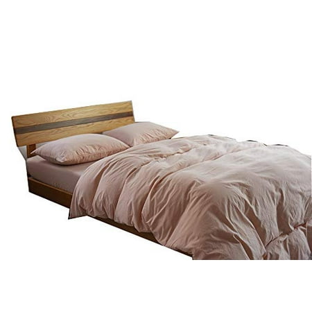 Deep Sleep Home 100 Washed Cotton Solid Color 3pc Duvet Cover