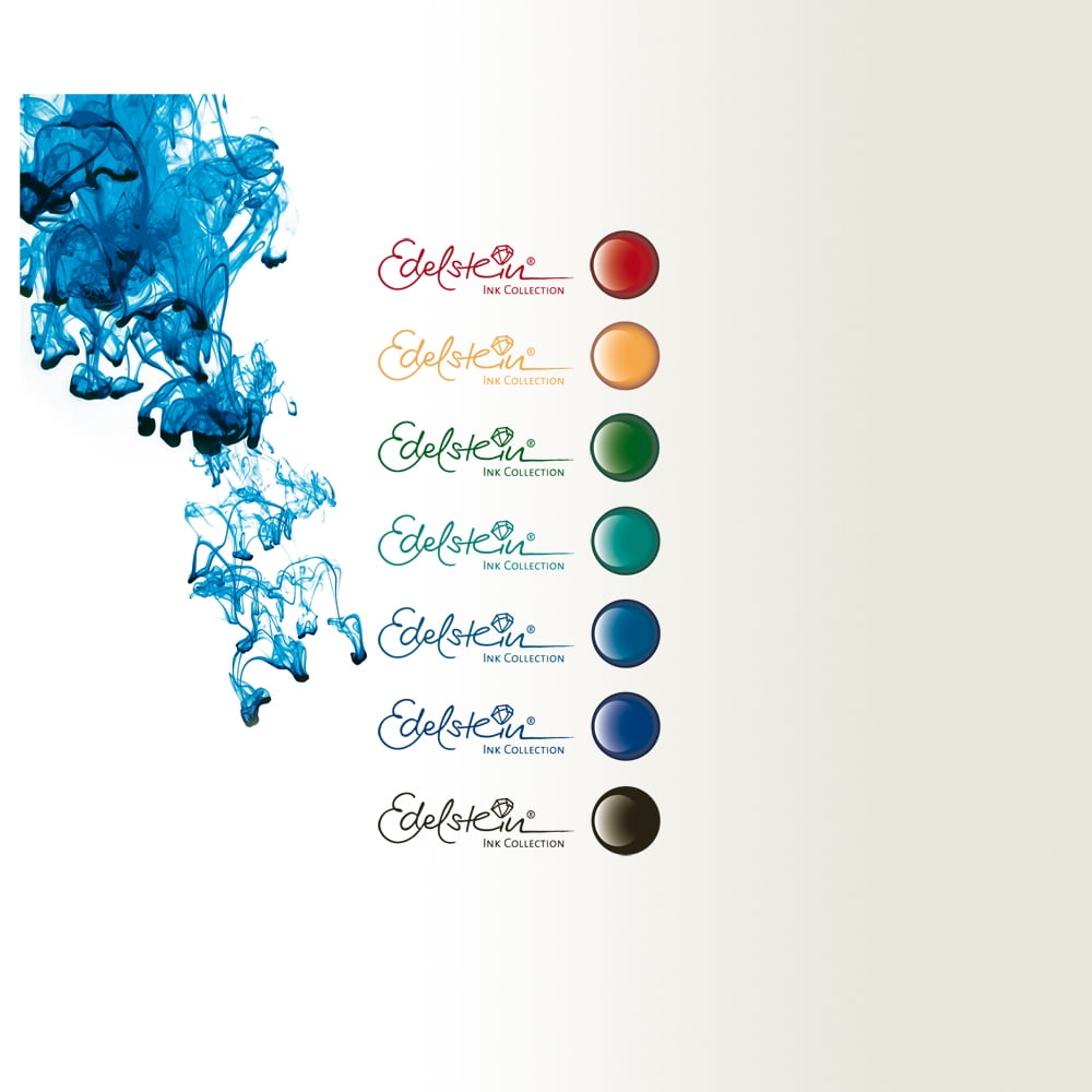 Pelikan Edelstein Ink Cartridges for Fountain Pens, Onyx, 1.4ml, 6/Pack
