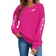 thumbnail image 4 of Camiseta con Capucha de Cuello Redondo Impresa Casual de Navidad para la Fiesta de Vacaciones de Invierno Diaria, 4 of 5