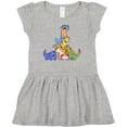 thumbnail image 3 of Inktastic Gecko Pile Cute Lizards Girls Baby Dress, 3 of 5