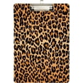 thumbnail image 2 of FMSHPON Leopard Print Clipboard Hardboard Wood Nursing Clip Board and Pull for Standard A4 Letter 13x9 inches, 2 of 7