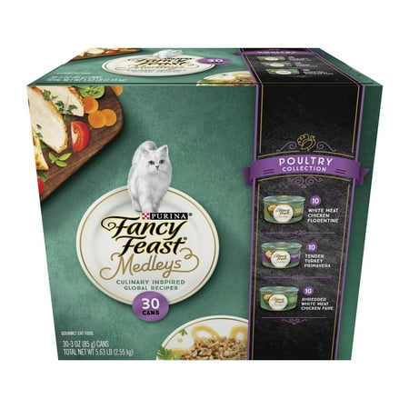 UPC: 0050000504831 | Purina Fancy Feast Medleys Poultry Collection Wet Cat Food Variety Pack