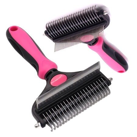 Pet 2-in-1 Grooming Detangling Comb Tools Kit