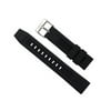 ISOBrite Black Rubber Watch Band, Small