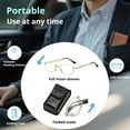thumbnail image 6 of Foldable Reading Glasses for Women Men Portable Folding Glasses with Case Compact Full Frame Computer Glasses Lightweight Metal Frame Reading Glasses with Carrying Case, 6 of 9