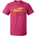 thumbnail image 3 of Inktastic I Love Heart Veggies Vegetables Healthy Food T-Shirt, 3 of 5