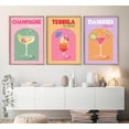 thumbnail image 5 of Retro Colourful Cocktail Rum Fashion Drink Fruit Juice Posters and Prints Canvas Printing Wall Art Picture for Bar Kitchen Decor, 5 of 5