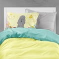 thumbnail image 2 of Easter Eggs Poodle Silver Fabric Standard Pillowcase BB6068PILLOWCASE, 2 of 2